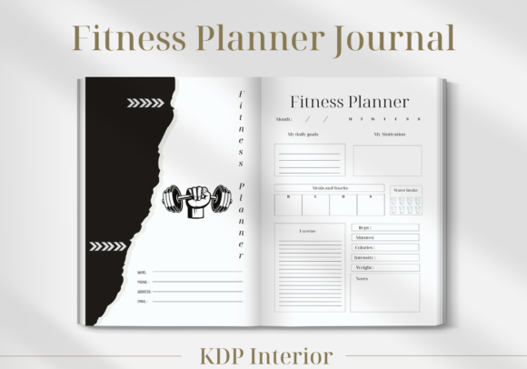Download Fitness Planner | KDP Interior - Planner Collection