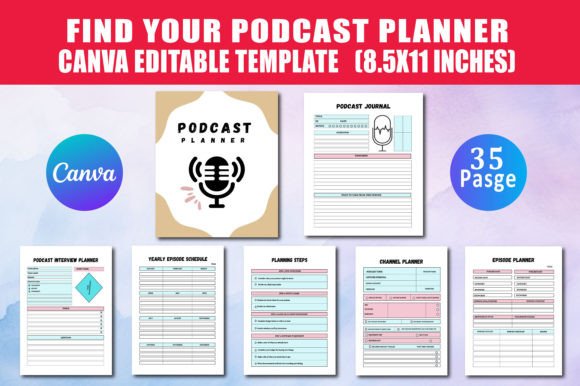 Download PODCAST PLANNER - Planner Collection