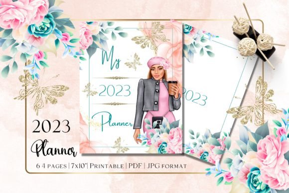 Download 2023 Planner | Printable Floral Planner - Planner Collection