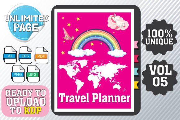 Download KDP -Tour and Travel Planner . - Planner Collection