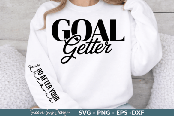 Download Goal Getter - Customizable SVG Design - Premium Bundle