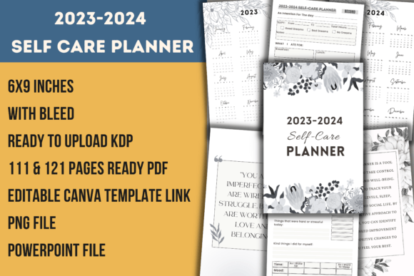 Download 2023-2024 Self Care Planner - Planner Collection