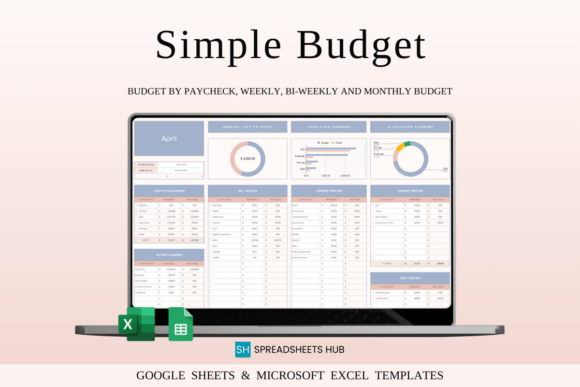 Download Budget Planner Excel &amp; Google Sheets - Sheets Collection