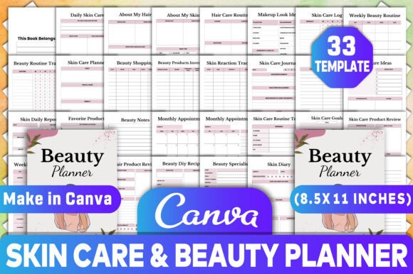 Download Skin Care &amp; Beauty Planner - Planner Collection