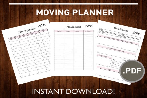 Download Ultimate Moving Planner Printable - Planner Collection