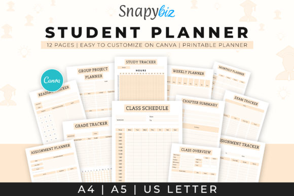 Download Student Planner | Printable - Planner Collection