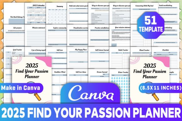 Download 2025 Find Your Passion Planner - Planner Collection