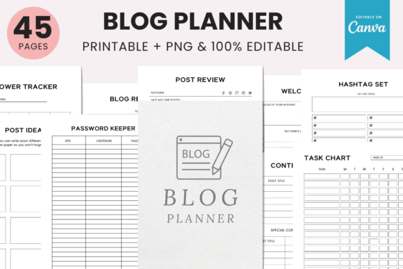 Download 2025 - Blog Planner - Planner Collection