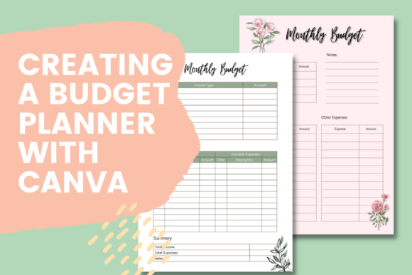 Download Creating a Budget Planner with Canva - Planner Collection