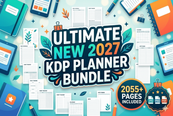 Download 🌟 2027 Ultimate Kdp Planner Bundle - Planner Collection