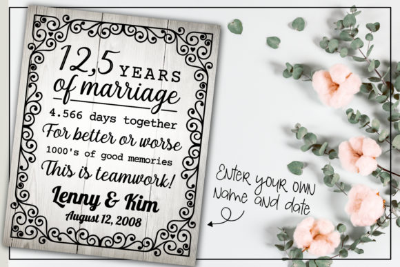 Download 12,5 Years Wedding Anniversary - 5 years Collection