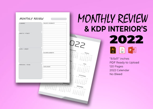 Download Monthly Review Planner - Planner Collection