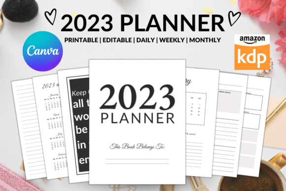 Download 2023 Planner | Canva Template - Planner Collection