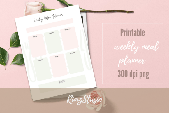 Download Weekly Meal Planner - Planner Collection
