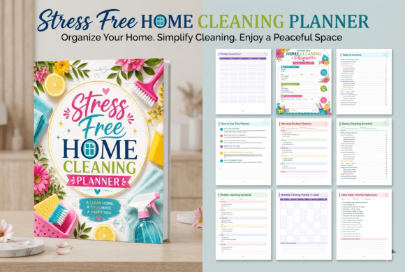 Download Stress Free Home Cleaning Planner - Planner Collection