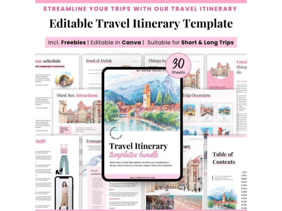 Download Travel Itinerary Planner, Group Trip Planner - Planner Collection