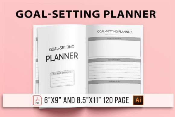 Download Goal-Setting Planner - KDP Interior - Planner Collection