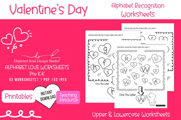 Download Valentine's Day Worksheets| Homeschool - Sheets Collection