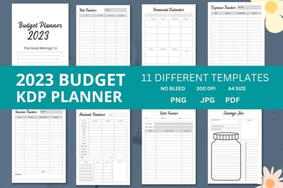 Download 2023 Budget Planner for KDP Interiors - Planner Collection