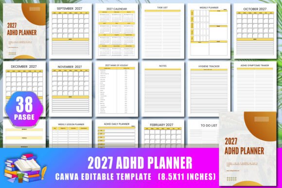 Download 2027 ADHD Planner - Planner Collection