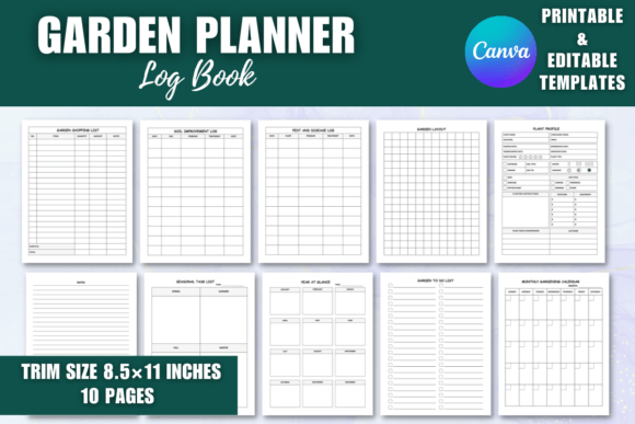 Download Garden Planner and Log Book - Log book Collection